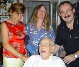 Rosemarie Rehberger, Traudel Tillessen, Willi Emig und Mathias Kohler (von links nach rechts)
