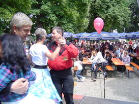 Die "Mannheim Old West Squares" sind immer wieder ein Höhepunkt beim Sommerfest.