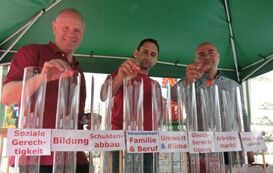 Bürgerbarometer beim letztjährigen Stadtteilfest