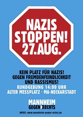 Nazis stoppen am 27. August.