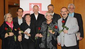 Chris Neunreither, Ralf Eisenhauer, Traude Eich, Gerrit Bock, Marianne Bade, Gernot Erler, Mathias Kohler, Frank Heßler