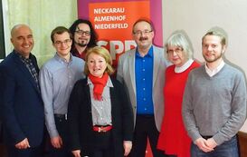 vlnr: Mehmet A. Sen, Sebastian Rechkemmer, Wolfgang Welker, Helen Heberer, Mathias Kohler, Marianne Bade, Klaus Hesse