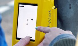 Der Klassiker der Videospiele an Ampeln wiederbelebt (Foto: Künzler und Engel Urban Invention)