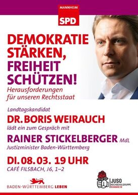 Veranstaltung mit Dr. Boris Weirauch