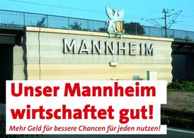 Der Haushalt kann sich in Mannheim sehen lassen! Foto: Stadt Mannheim