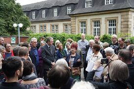 Die Anwohnerinnen und Anwohner schilderten ihre Anliegen, die SPD hört zu.
