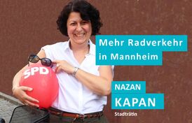 Nazan Kapan ist Sprecherin für Radverkehrspolitik