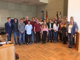 Die an der Agenda beteiligten Jusos mit unseren Gästen.