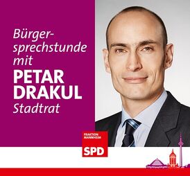 Innenstadt-Stadtrat Petar Drakul lädt Sie zum Gespräch