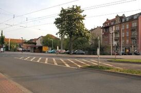 Das Grundstück zwischen Relais- und Stengelhofstr.