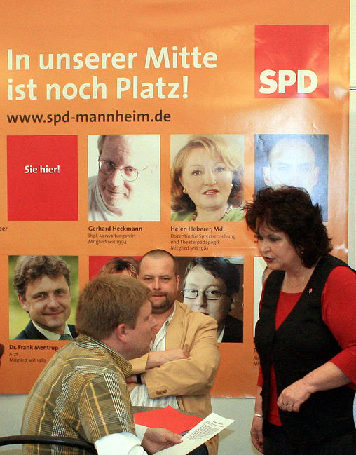 In der Mitte des Ortsvereins gibts noch Platz