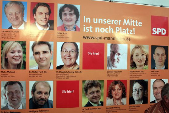 Köpfe der SPD Mannheim