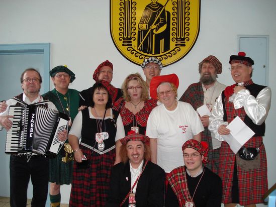 BBR Seckenheim beim Frozzelkommers der Zabbe im Seckenheimer Schloss