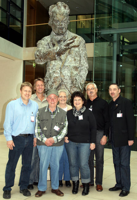 Die SPD Seckenheim im Willy Brandt Haus, Berlin